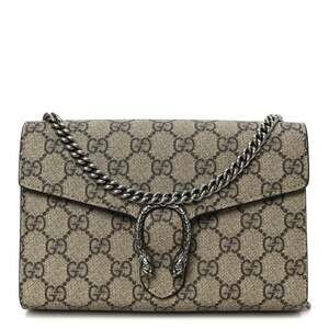 Gucci Gg Supreme Mini Dionysus Chain #253704G10B